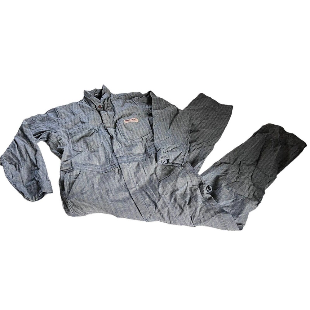 Workwear Men’s Striped Blue Utility Pants